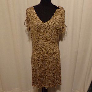 NWT love, Fire Size XXL (15) Leopard Print Dress
